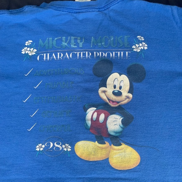 Men Large Vintage Disney Mickey Mouse T shirt - Picture 4 of 5